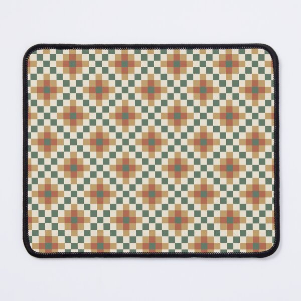Item preview, Sage Terracotta Geometric Square Pattern designed and sold by ccitypictures.