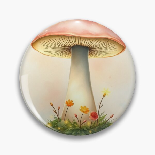 Item preview, Whimsical Watercolor Mushroom Cottagecore Art designed and sold by Vida e Arte.