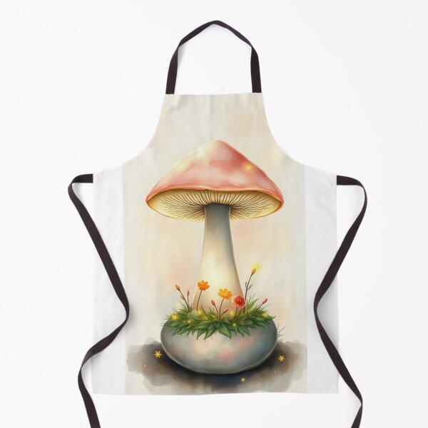 Item preview, Whimsical Watercolor Mushroom Cottagecore Art designed and sold by Vida e Arte.