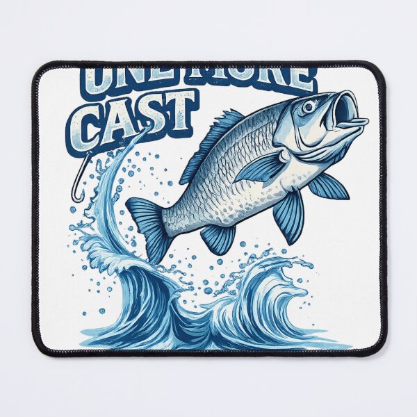 Item preview, One More Cast Fishing Shirt | Bass Fishing Design for Anglers & Fishermen designed and sold by MO&MO.