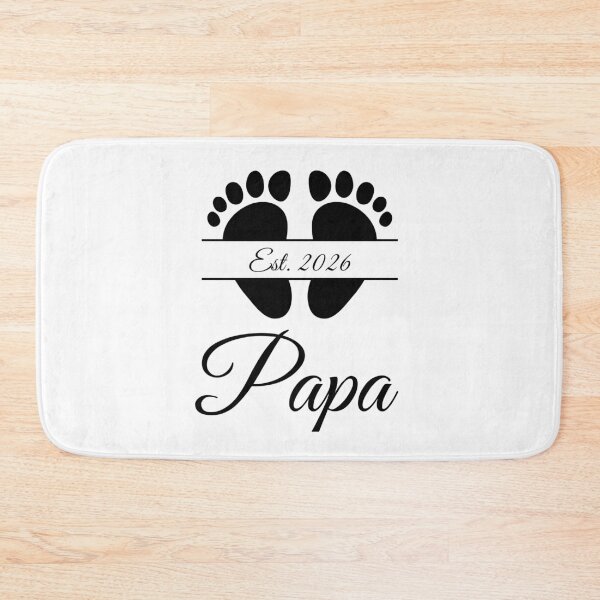 Item preview, Papa Est. 2026 with Footprint Design designed and sold by jeweleddesigns.