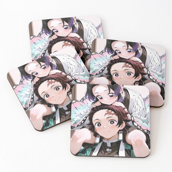 Item preview, Tanjiro Kamado Demon Slayer Cozy Butterfly Headpat Moment designed and sold by MicaheHaffner.