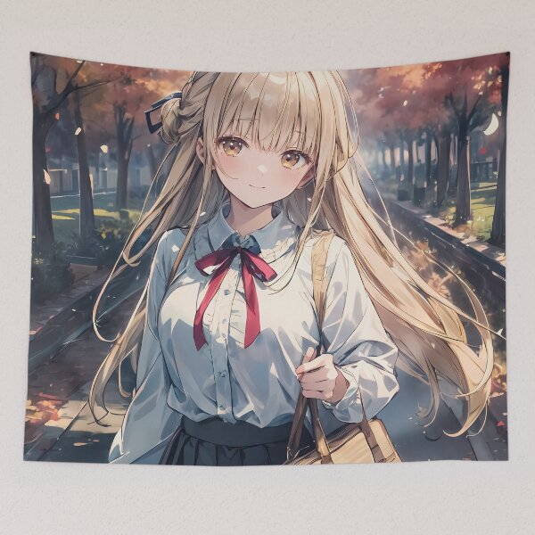 Item preview, Mahiru Shiina Angel Next Door Autumn School Stroll designed and sold by MicaheHaffner.