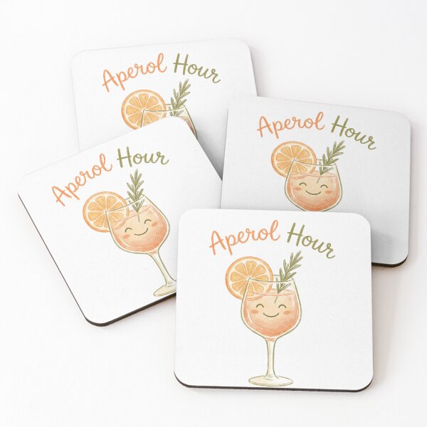 Item preview, Cute Aperol Hour Cocktail Summer Aesthetic designed and sold by Brightberry Studio.