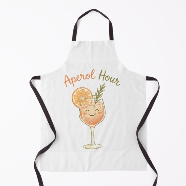 Item preview, Cute Aperol Hour Cocktail Summer Aesthetic designed and sold by Brightberry Studio.