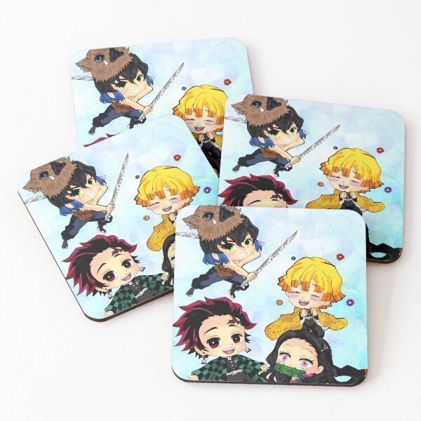 Item preview, Zenitsu Agatsuma Demon Slayer Chibi Friends Pastel Cheer designed and sold by MicaheHaffner.