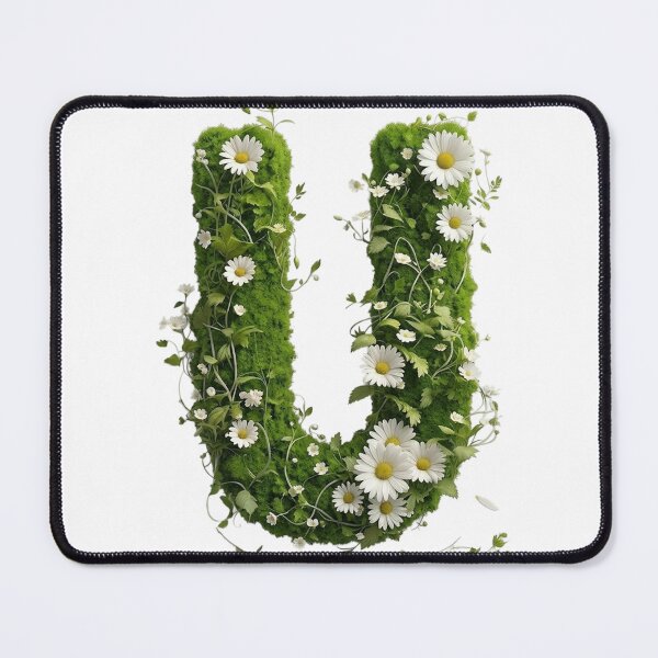 Item preview, Blooming Nature Letter U designed and sold by I-HERE.