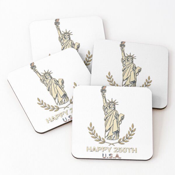 Item preview, Happy 250th Anniversary USA Minimalist Typography  designed and sold by DesignbyAACreations .