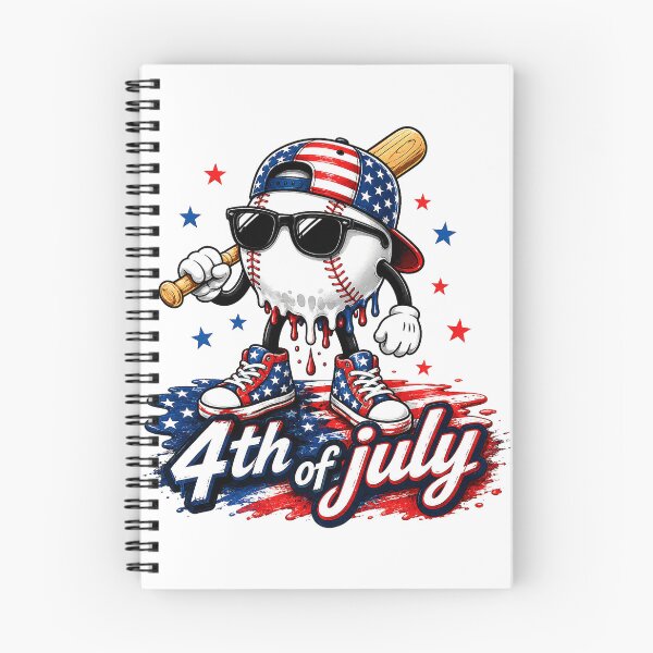 Item preview, 4th of July Baseball Drip 250 Years Anniversary designed and sold by QuiteOrbit.