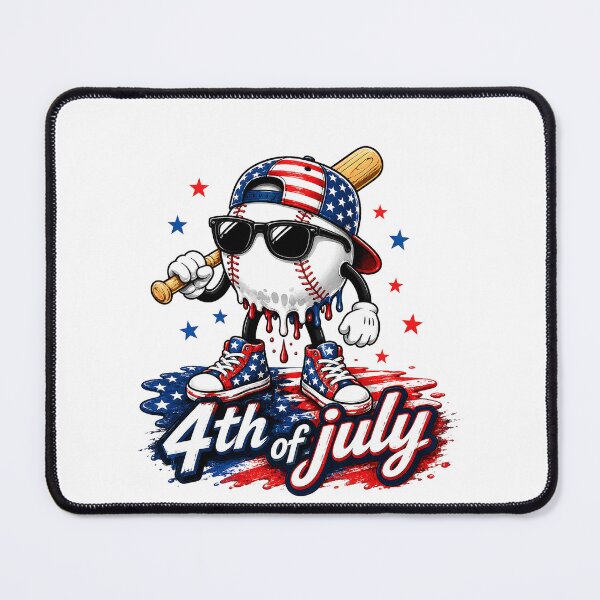 Item preview, 4th of July Baseball Drip 250 Years Anniversary designed and sold by QuiteOrbit.