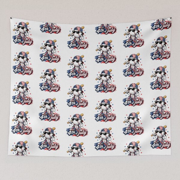 Item preview, 4th of July Baseball Drip 250 Years Anniversary designed and sold by QuiteOrbit.