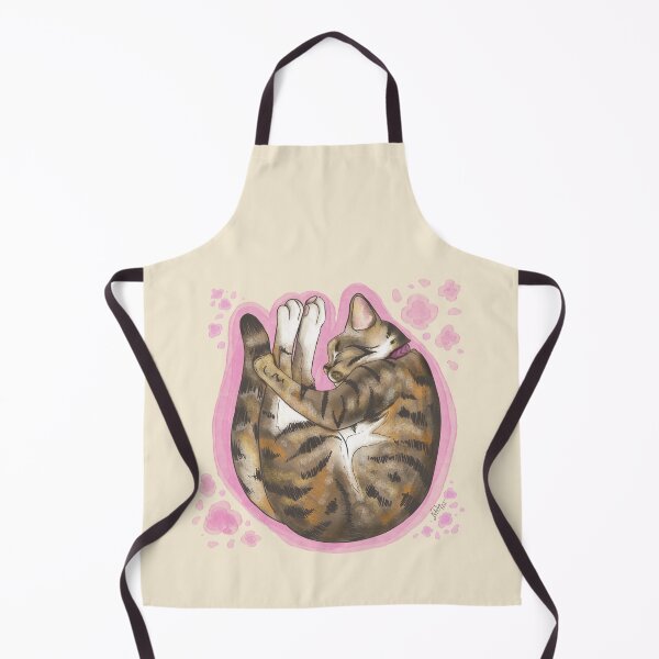 Item preview, A calico cat sleeping and dreaming designed and sold by Konopikyu.