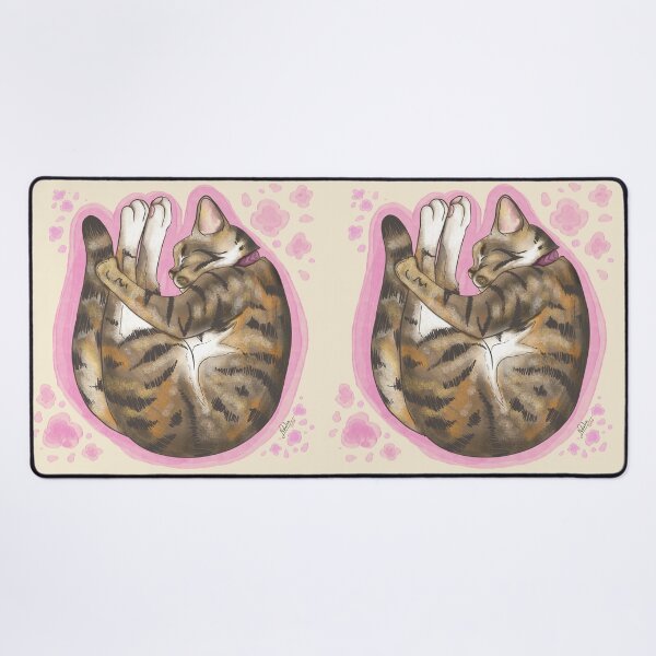 Item preview, A calico cat sleeping and dreaming designed and sold by Konopikyu.