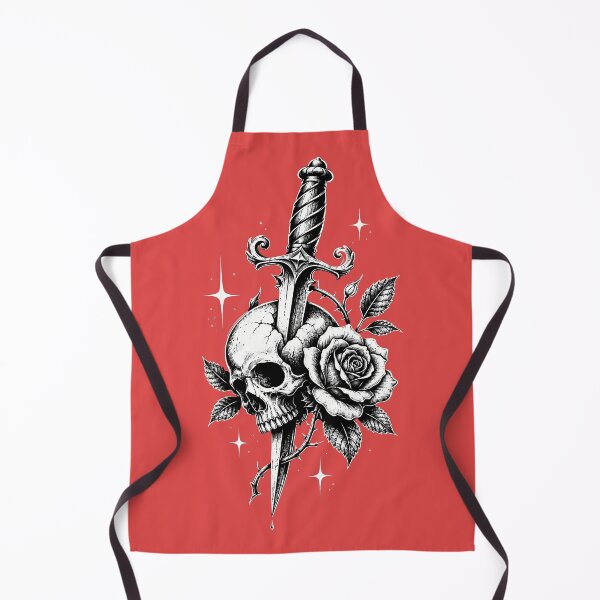 Item preview, Skull Dagger Rose designed and sold by PastelWingg.