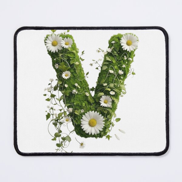 Item preview, Blooming Nature Letter V designed and sold by I-HERE.
