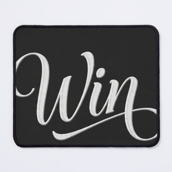 Item preview, Win Calligraphy Design | Motivational Typography T-Shirt | Success Gift designed and sold by RAMHEARTS.