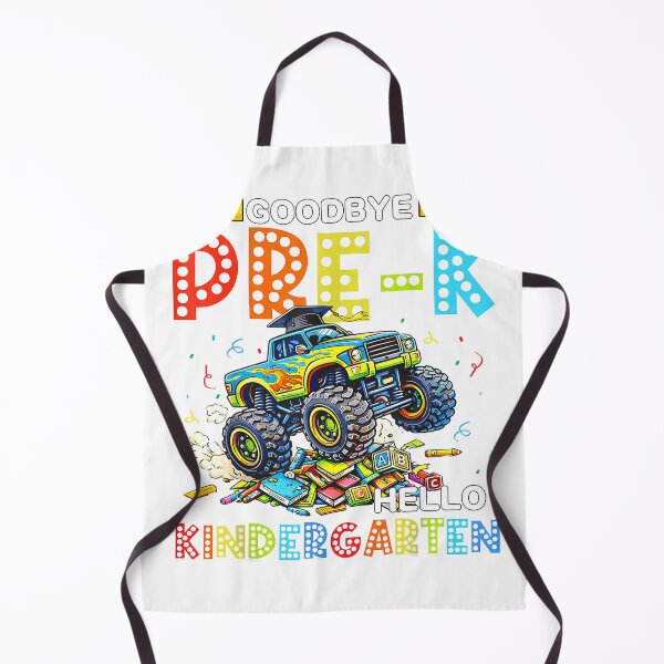 Item preview, Goodbye Pre-k Hello Kindergarten Graduation Monster Truck T-Shirt designed and sold by RKdrawings.