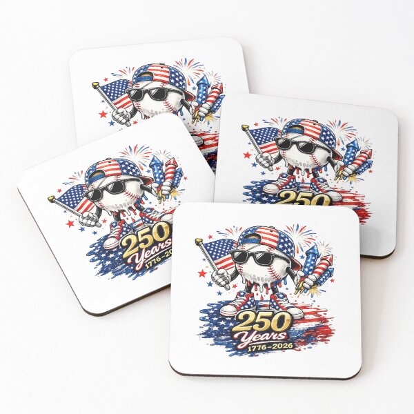 Item preview, Baseball American Flag Happy 4th Of July designed and sold by QuiteOrbit.