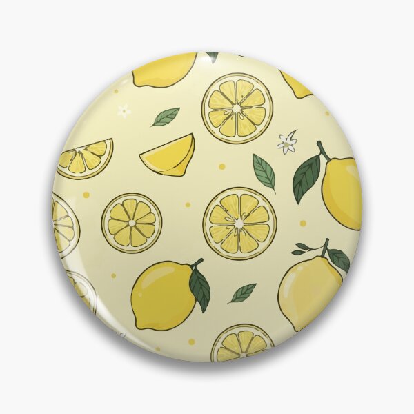 Item preview, LEMONS! | Delightful Lemon Pattern Cute Mediterranean Summer Kitchen Aesthetic designed and sold by Vanilla-Girl.