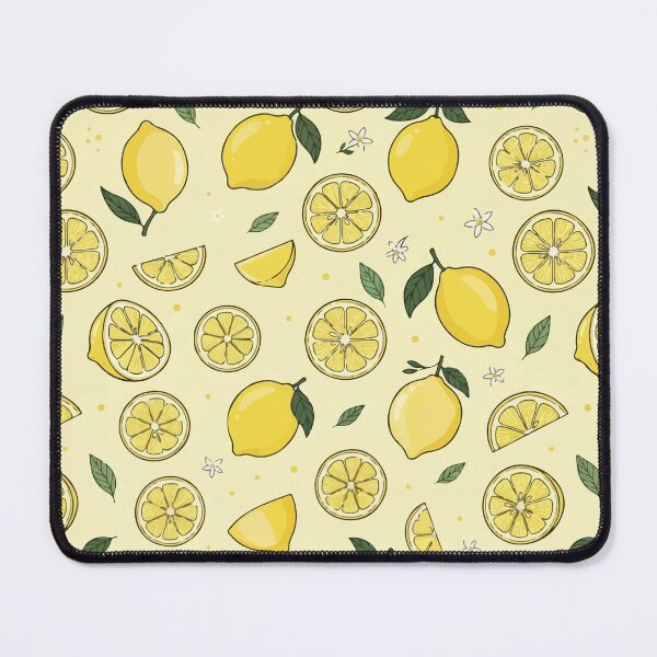 Item preview, LEMONS! | Delightful Lemon Pattern Cute Mediterranean Summer Kitchen Aesthetic designed and sold by Vanilla-Girl.