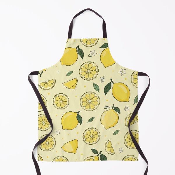 Item preview, LEMONS! | Delightful Lemon Pattern Cute Mediterranean Summer Kitchen Aesthetic designed and sold by Vanilla-Girl.