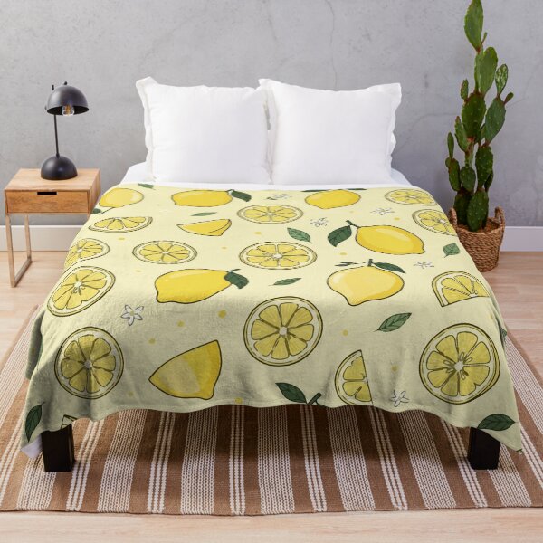 Item preview, LEMONS! | Delightful Lemon Pattern Cute Mediterranean Summer Kitchen Aesthetic designed and sold by Vanilla-Girl.