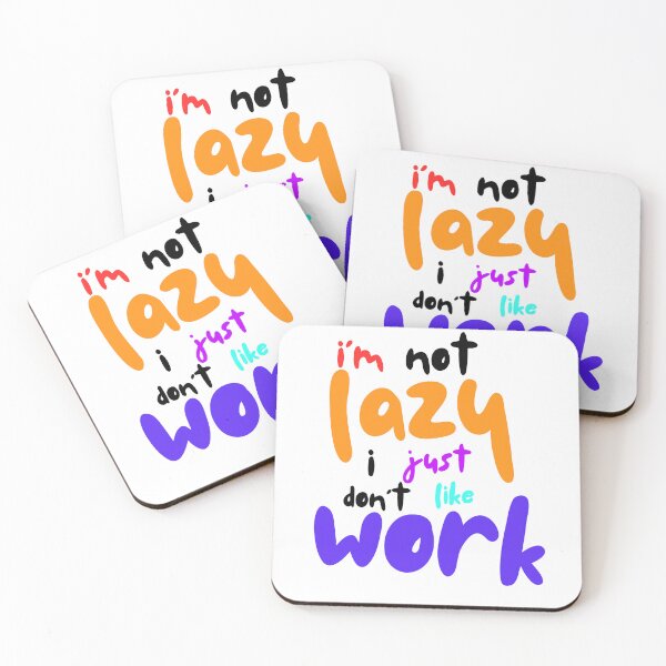 Item preview, Lazy dont work designed and sold by SAM-ART-PK.