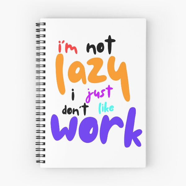 Item preview, Lazy dont work designed and sold by SAM-ART-PK.