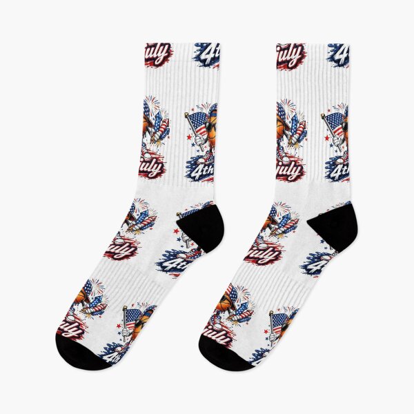 Item preview, Basketball Ice Cream Drip Patriotic American Flag 4th of July designed and sold by QuiteOrbit.