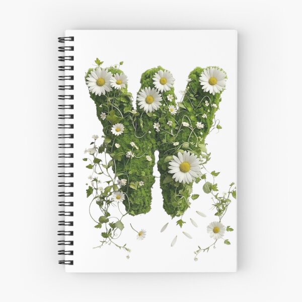 Item preview, Blooming Nature Letter W designed and sold by I-HERE.