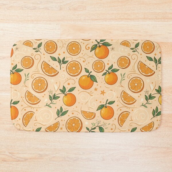 Item preview, Orange Swirl! | Fun Summery Orange Pattern Mediterranean Citrus Aesthetic designed and sold by Vanilla-Girl.