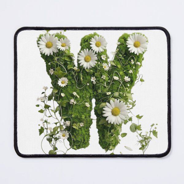 Item preview, Blooming Nature Letter W designed and sold by I-HERE.