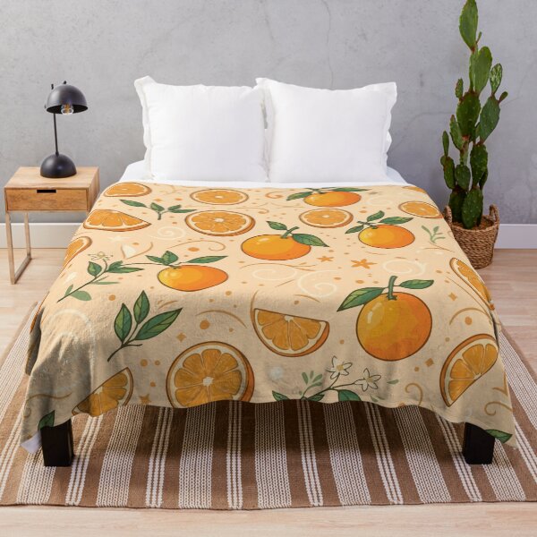 Item preview, Orange Swirl! | Fun Summery Orange Pattern Mediterranean Citrus Aesthetic designed and sold by Vanilla-Girl.