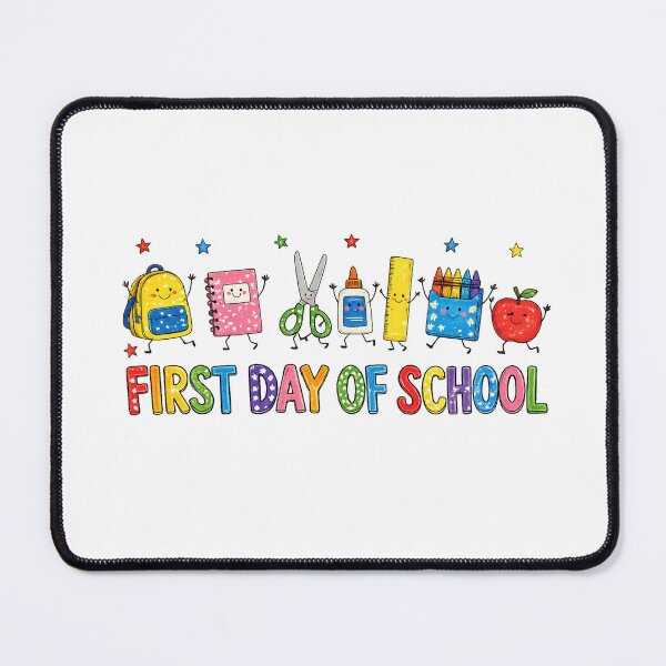 Item preview, First Day Of School, Kawaii Cute School Supply Doodle designed and sold by VegaPPAr.