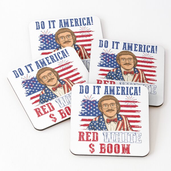 Item preview, Funny 4th of July Do It America Red White & Boom designed and sold by MidzzSky.