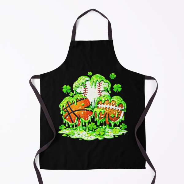 Item preview, Lucky Sports Balls with Shamrocks for St Patrick Celebration designed and sold by allistermariam.