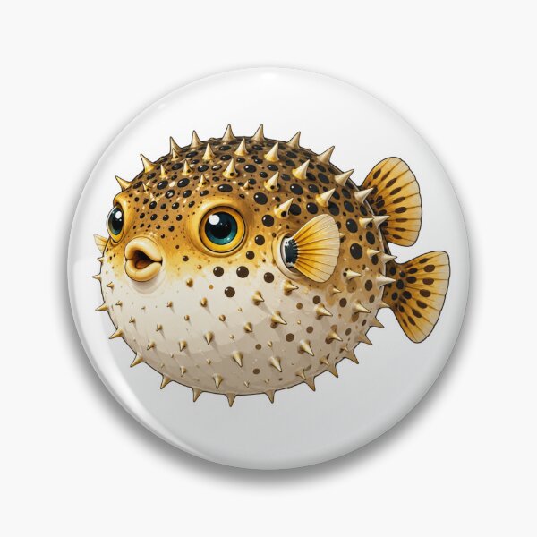 Item preview, Cute Blowfish designed and sold by Myra365Art.