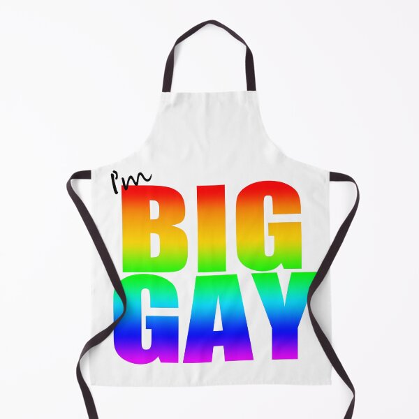 Item preview, I'm BIG GAY Rainbow Pride Month Typography designed and sold by Vanilla-Girl.