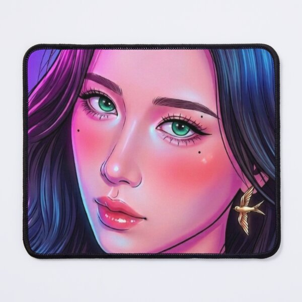 Item preview, Green Eyed Beauty Neon GL Series Lgbtq+ WLW Decor Poster Print Art Comic Saying designed and sold by Mind Space.