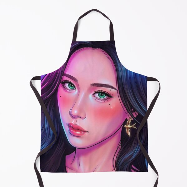 Item preview, Green Eyed Beauty Neon GL Series Lgbtq+ WLW Decor Poster Print Art Comic Saying designed and sold by Mind Space.