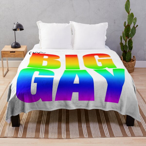 Item preview, I'm BIG GAY Rainbow Pride Month Typography designed and sold by Vanilla-Girl.