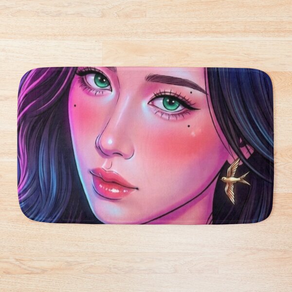 Item preview, Green Eyed Beauty Neon GL Series Lgbtq+ WLW Decor Poster Print Art Comic Saying  designed and sold by Mind Space.
