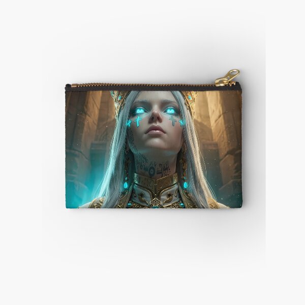 Item preview, White Priestess of the Blue Light designed and sold by GalleryBrisArt.