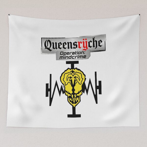 Item preview, Queensryches Operations Mindcrimes Skull  designed and sold by hardsuppodopo.