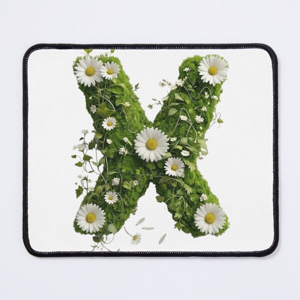 Item preview, Blooming Nature Letter X designed and sold by I-HERE.