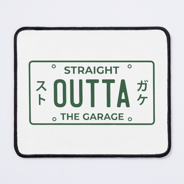 Item preview, Straight Outta The Garage Project Car Mechanic Parody designed and sold by carvect-id.