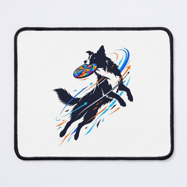 Item preview, Agility Champion Border Collie Frisbee Sport Dynamic Line designed and sold by PictoVibe.