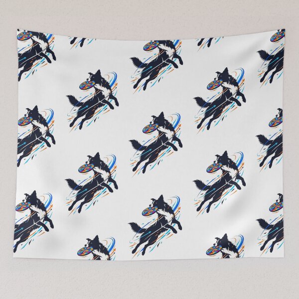 Item preview, Agility Champion Border Collie Frisbee Sport Dynamic Line designed and sold by PictoVibe.