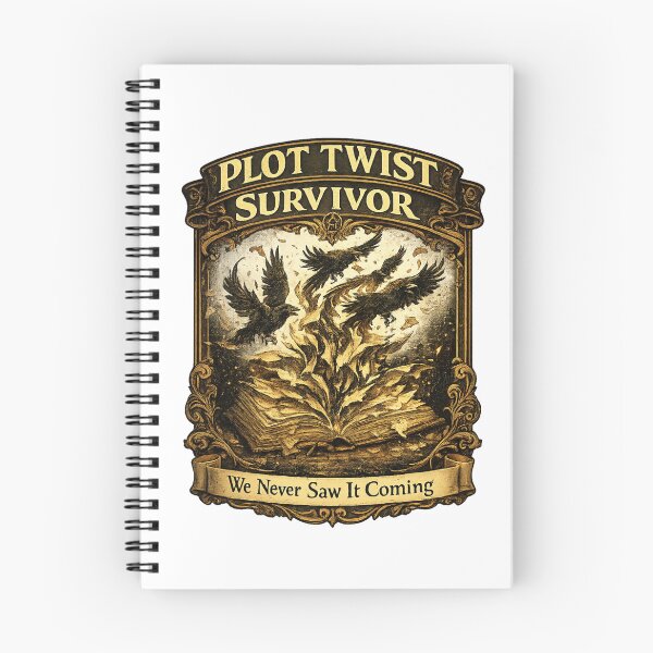 Item preview, Plot Twist Survivor Club | Book Lover Reading Humor Design for Fantasy Readers designed and sold by MrDev.
