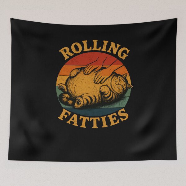 Item preview, Rolling Fatties Chonky Cat Lover Pet Owner designed and sold by HumansStuck12.